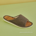 Mens Linen Slippers Home Couple Indoor Japanese Cotton Slippers Factory